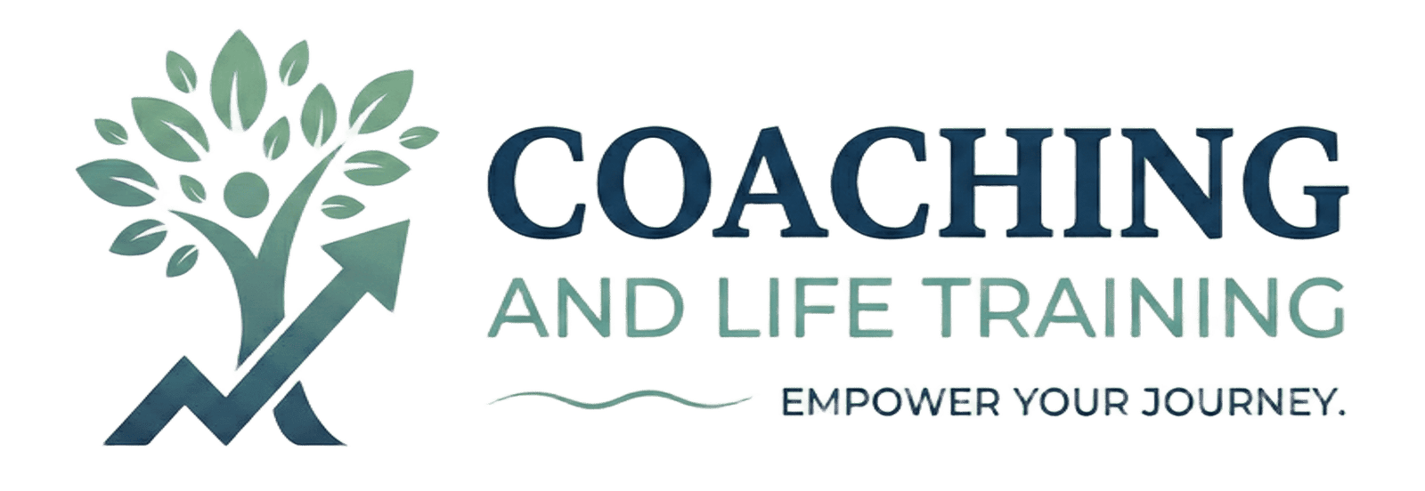 Logo coaching and life training transparente